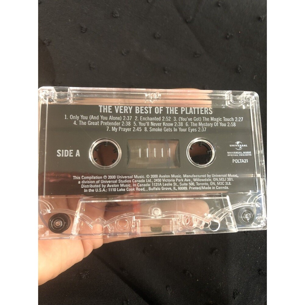 The Platters “Very Best Of” Cassette Tape – Classic Hits Collection - Picture 6 of 8